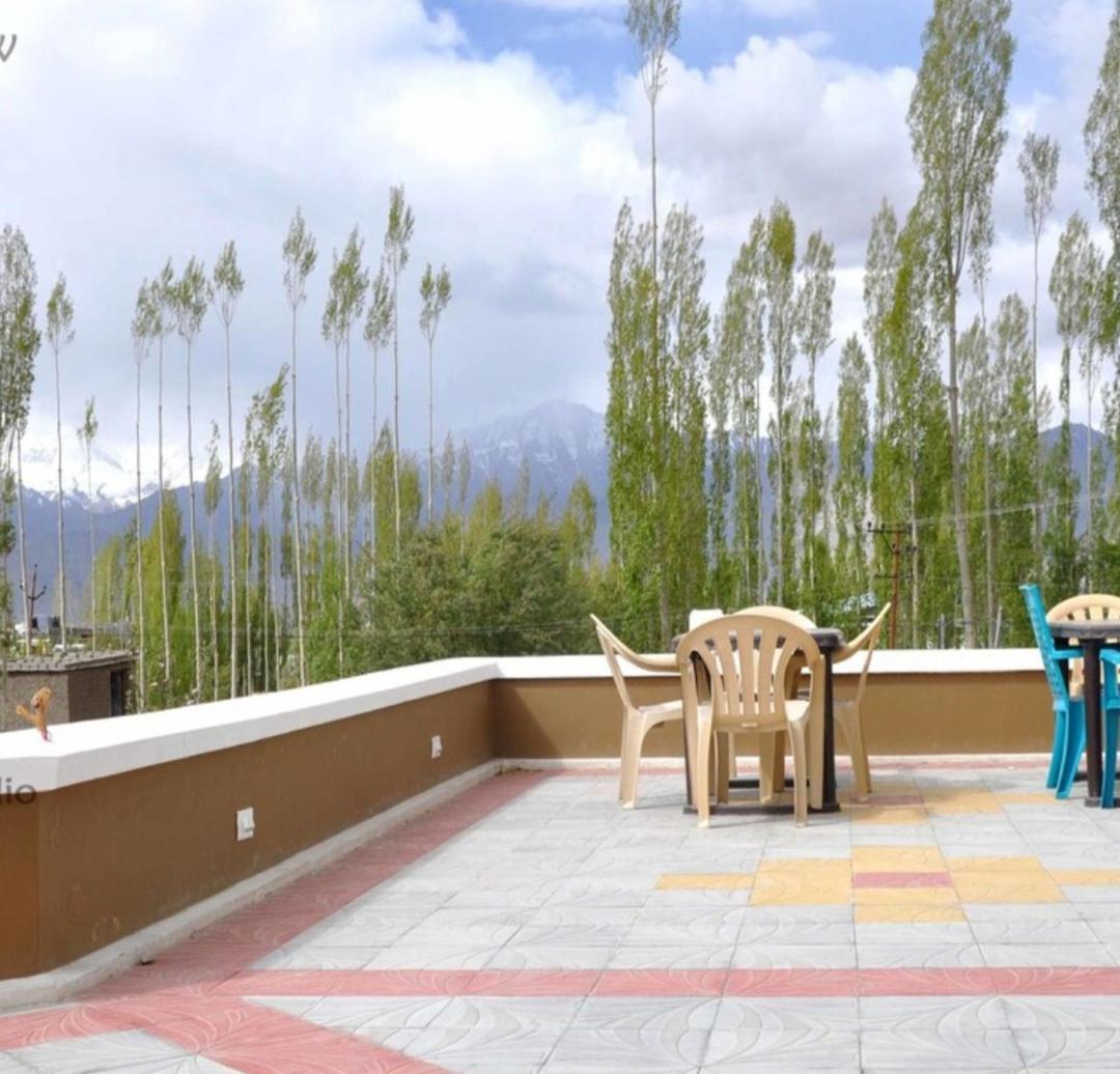 Glacier View Guest House Leh Esterno foto